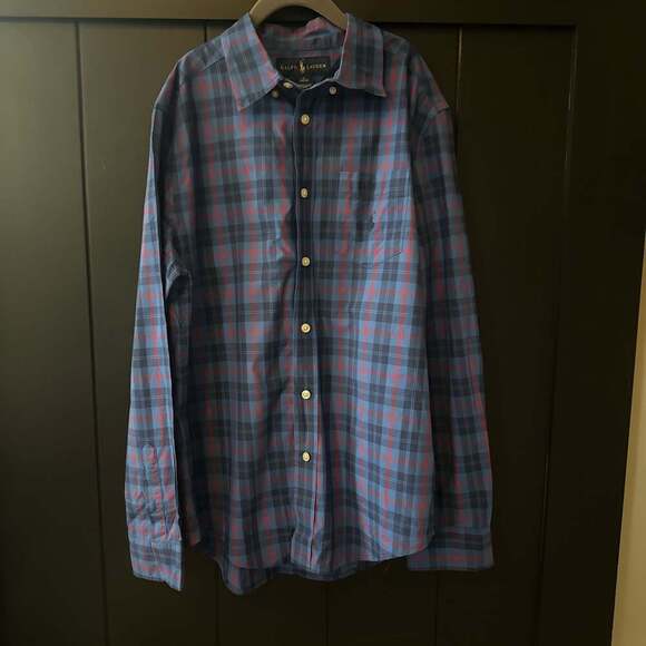 Ralph Lauren Other - Polo Ralph Lauren Kids Multicolor Plaid Button Up Shirt Size L